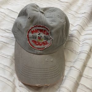 Mickey Mouse distressed hat